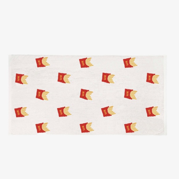 Limited Edition BTS x MCD MERCH - Beach Towel - Picture 1 of 3